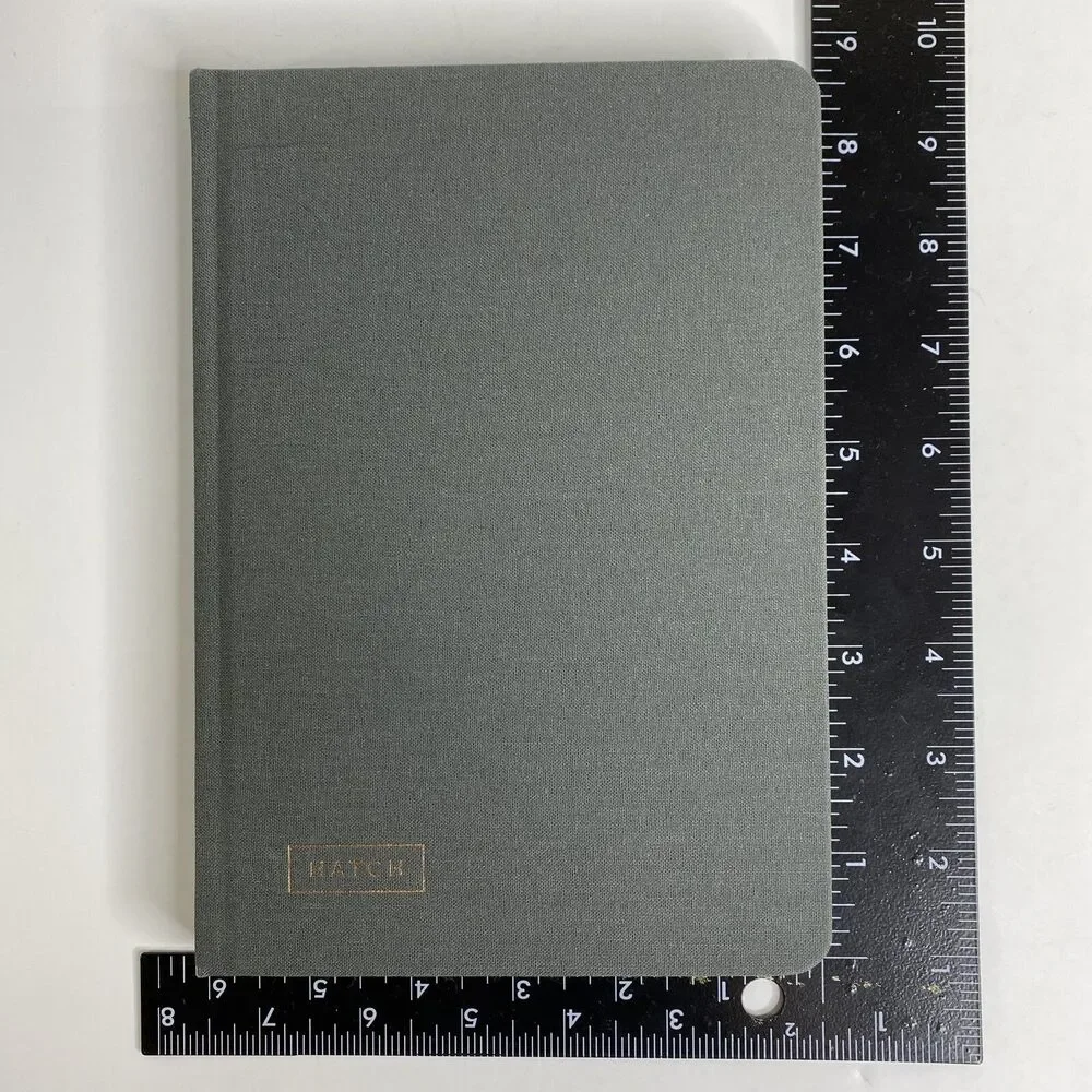 Hatch HC Notebook‎ for Makers Entrepreneurs Idea Journal Project Planner Gray